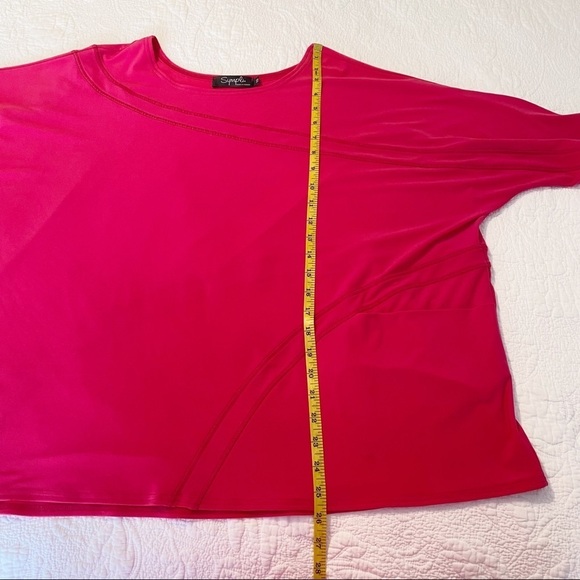 Sympli Dolman Sleeve Front Pocket Top - 10 - Picture 11 of 12